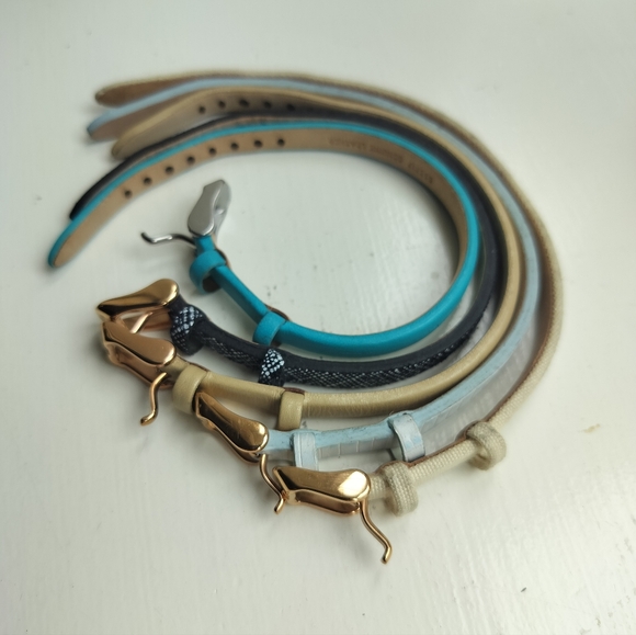 Fossil Bracelet Women's Full Band Leather (5 Piece's) - Picture 3 of 11